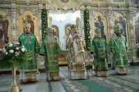 Архиерейская праздничная литургия совершена в Свято-Николаевском мужском монастыре Верхотурья