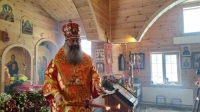 Митрополит Кирилл совершил Божественную литургию в Боголюбском женском монастыре