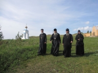 Архиепископ Сергиево-Посадский Феогност, председатель Синодального отдела по монастырям и монашеству посетил восстанавливаемую Сарсинскую Боголюбскую обитель.