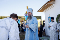 Митрополит Евгений совершил праздничную литургию в Сарсинском Боголюбском монастыре и возвел в сан игумении настоятельницу обители