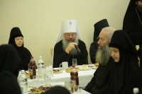 Владыка Кирилл возглавил духовную встречу монашествующих, которая прошла в Царской обители
