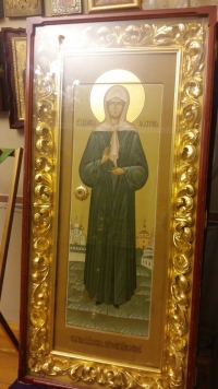 22 ноября в день памяти иконы Божией Матери Скоропослушница будет привезена чудотворная икона блаженной Матроны Московской с частицей мощей